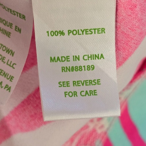 Lilly Pulitzer Dress Womens XS Pink Sabrina Exposed Full Zipper Beach Resort - Picture 8 of 12